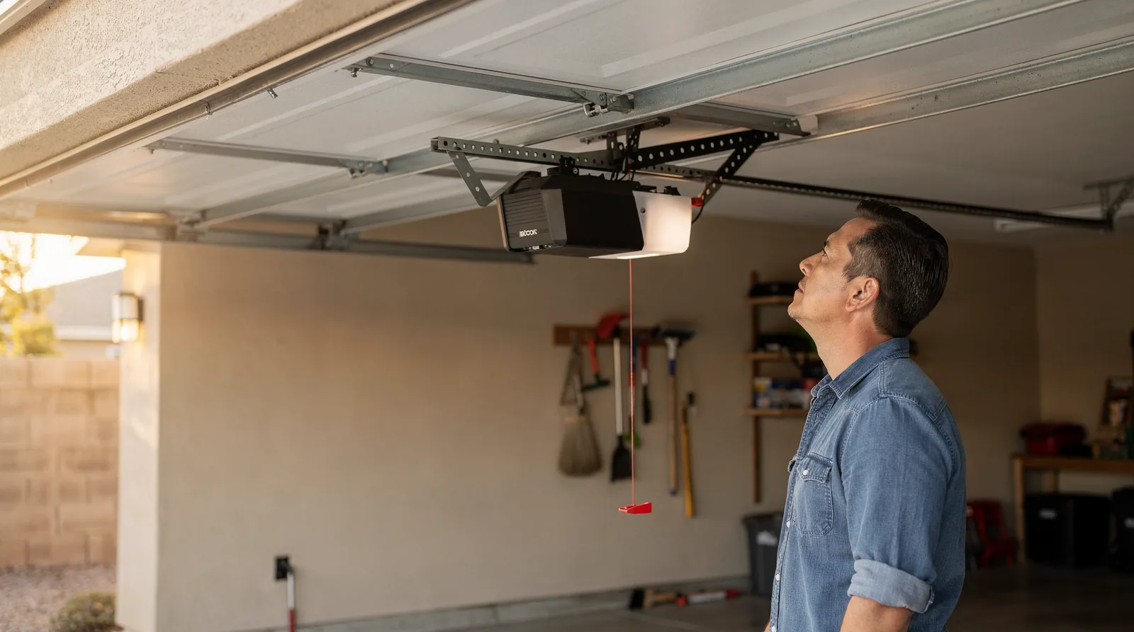 Belt drive openers run quieter than chain drives, making them a smart pick for garages